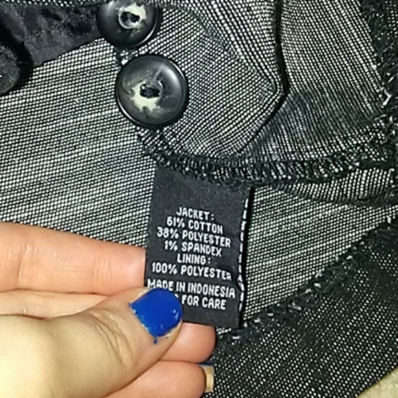 Short sleeve blazer w/ belt - Picture 7 of 8